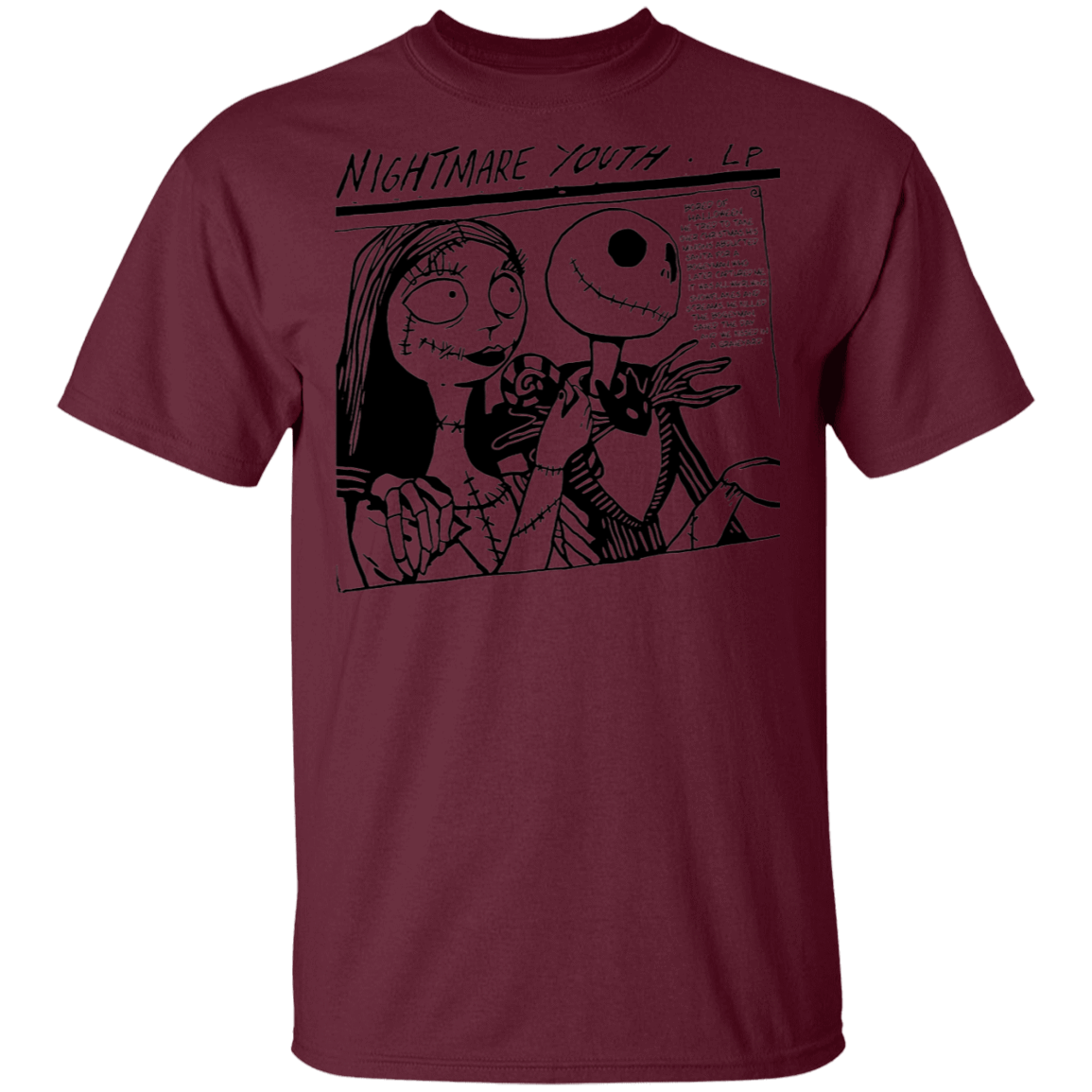T-Shirts Maroon / S Nightmare Youth T-Shirt