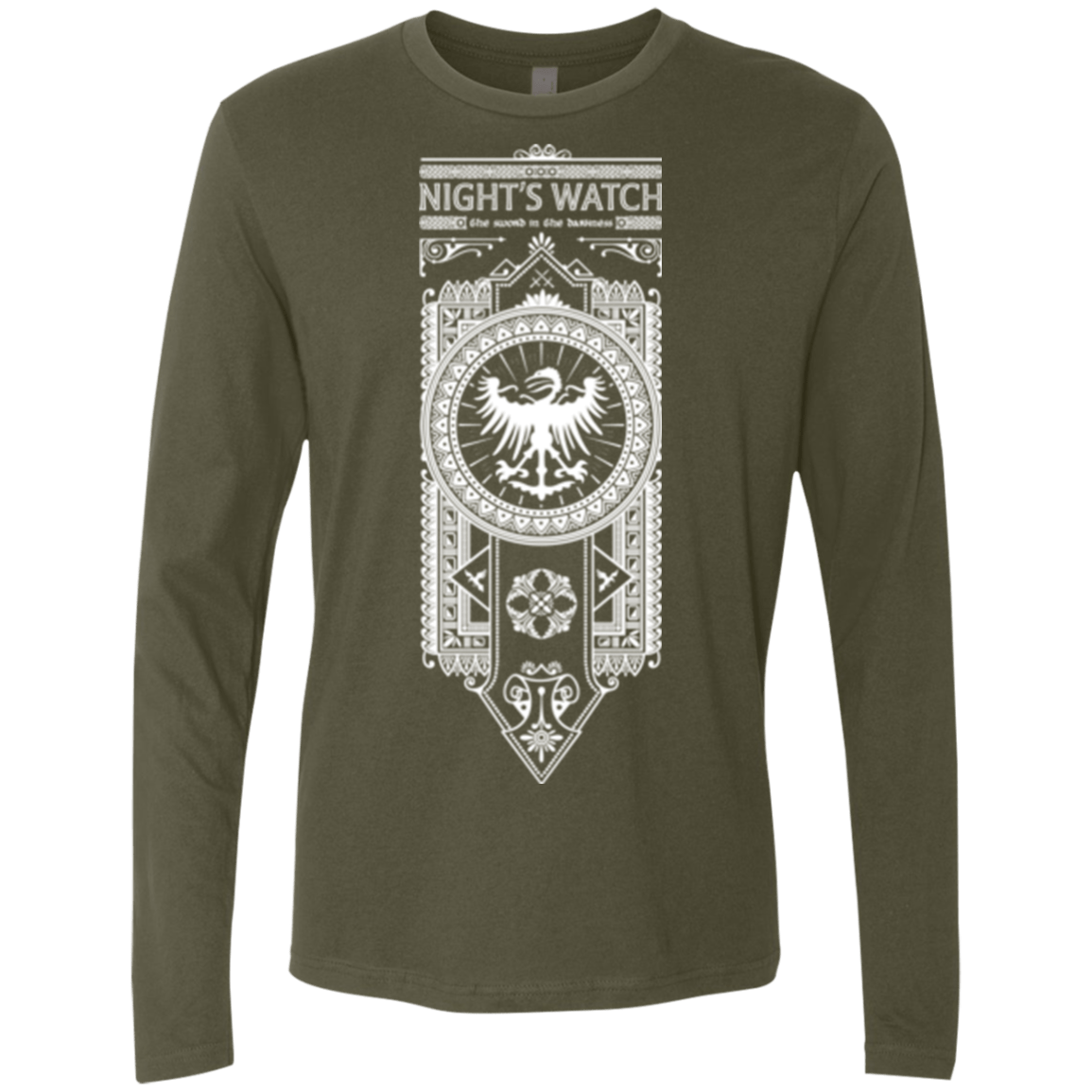 T-Shirts Military Green / Small Nights Watch Men's Premium Long Sleeve