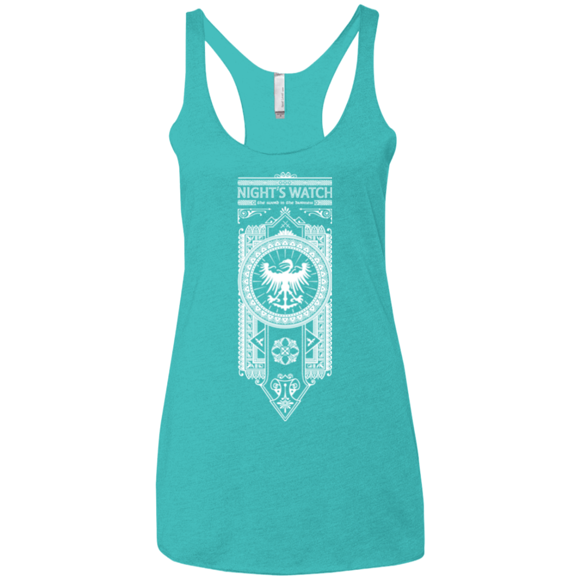 T-Shirts Tahiti Blue / X-Small Nights Watch Women's Triblend Racerback Tank