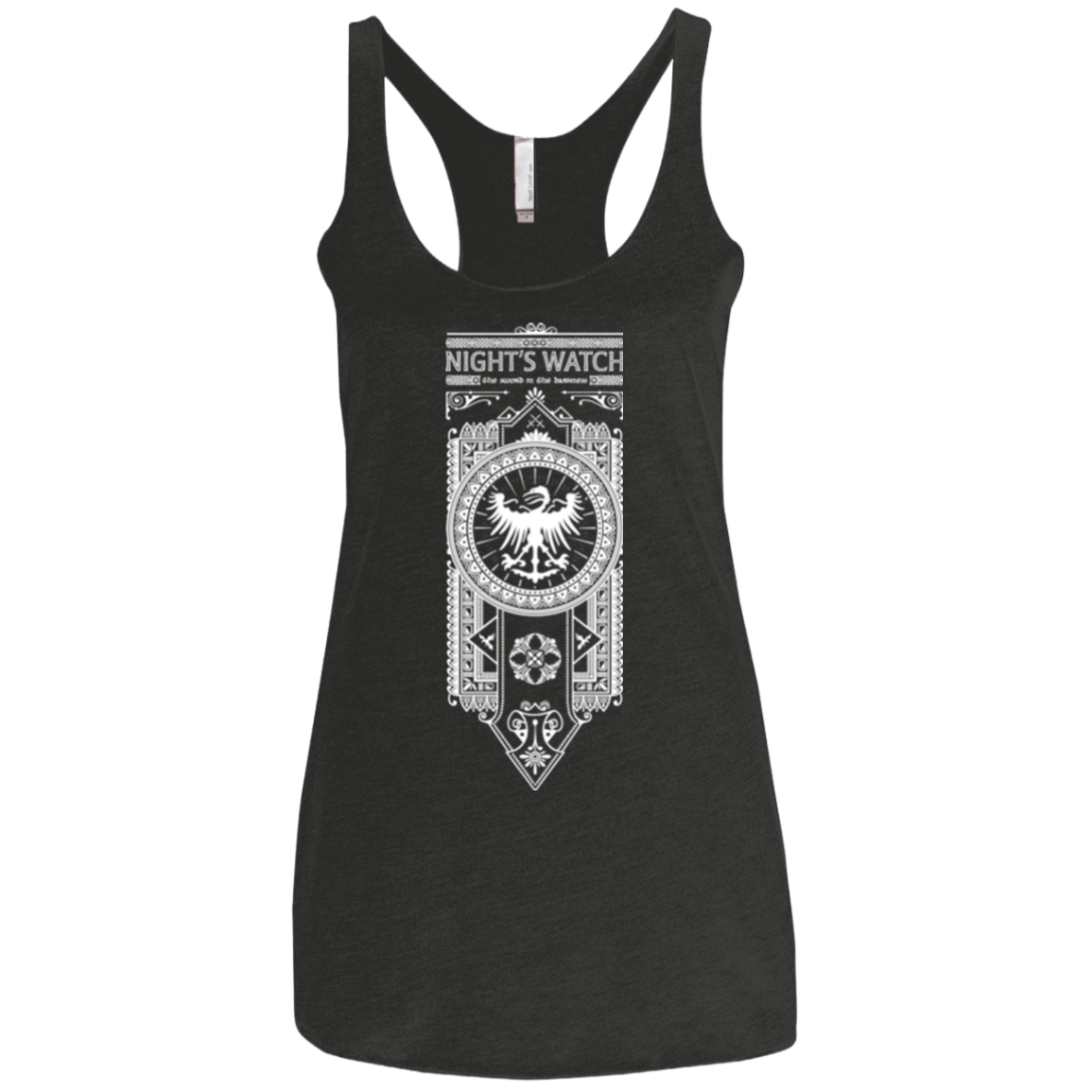 T-Shirts Vintage Black / X-Small Nights Watch Women's Triblend Racerback Tank