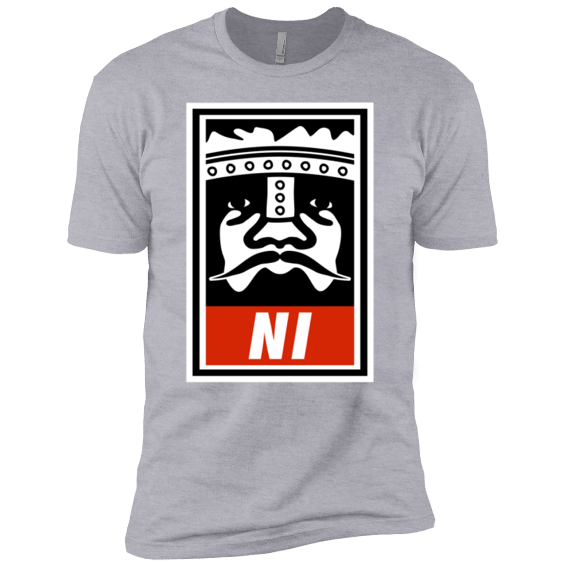 T-Shirts Heather Grey / YXS Niid to Obey Boys Premium T-Shirt