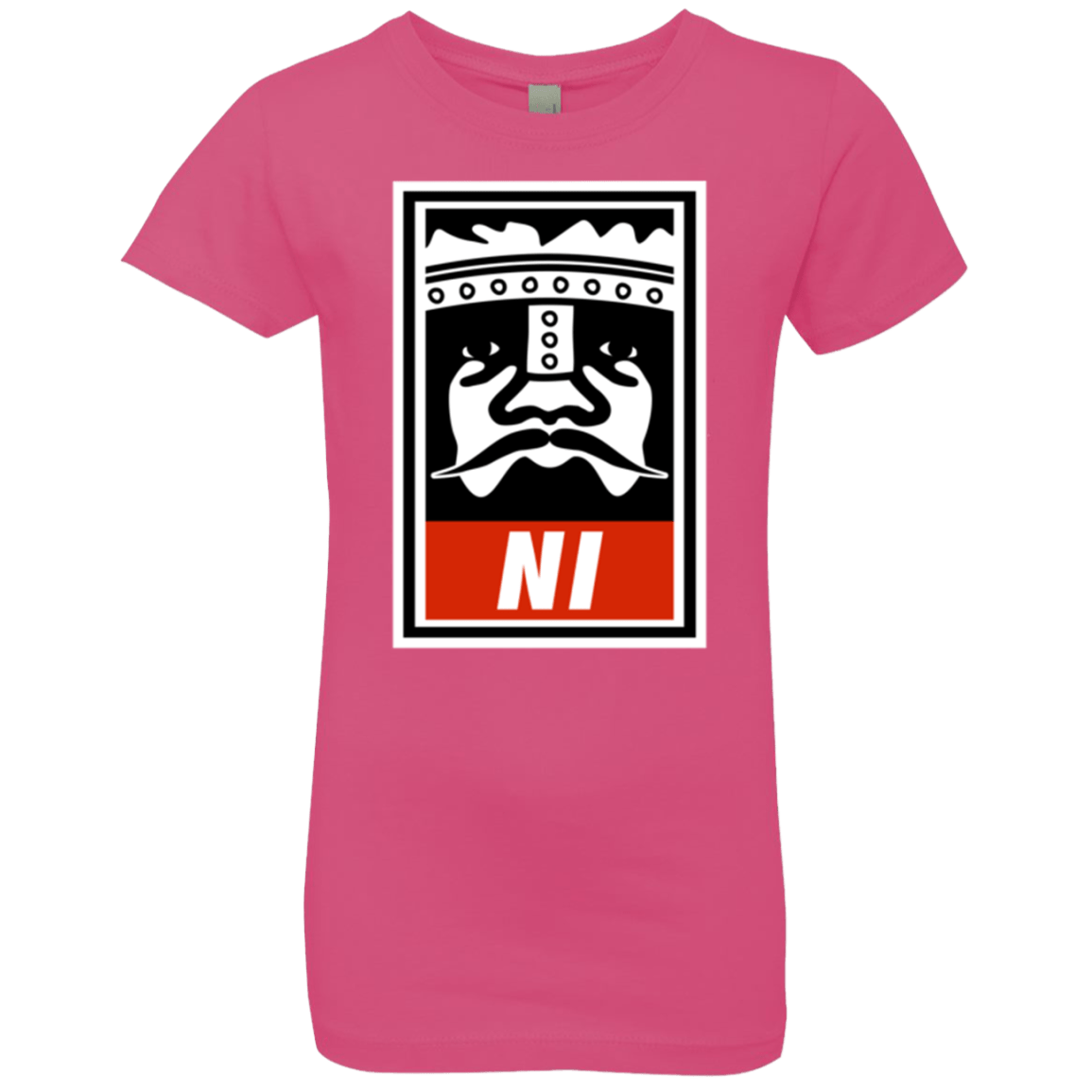 T-Shirts Hot Pink / YXS Niid to Obey Girls Premium T-Shirt
