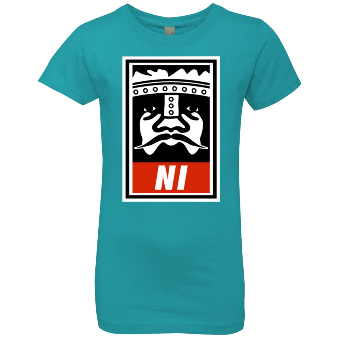 T-Shirts Tahiti Blue / YXS Niid to Obey Girls Premium T-Shirt