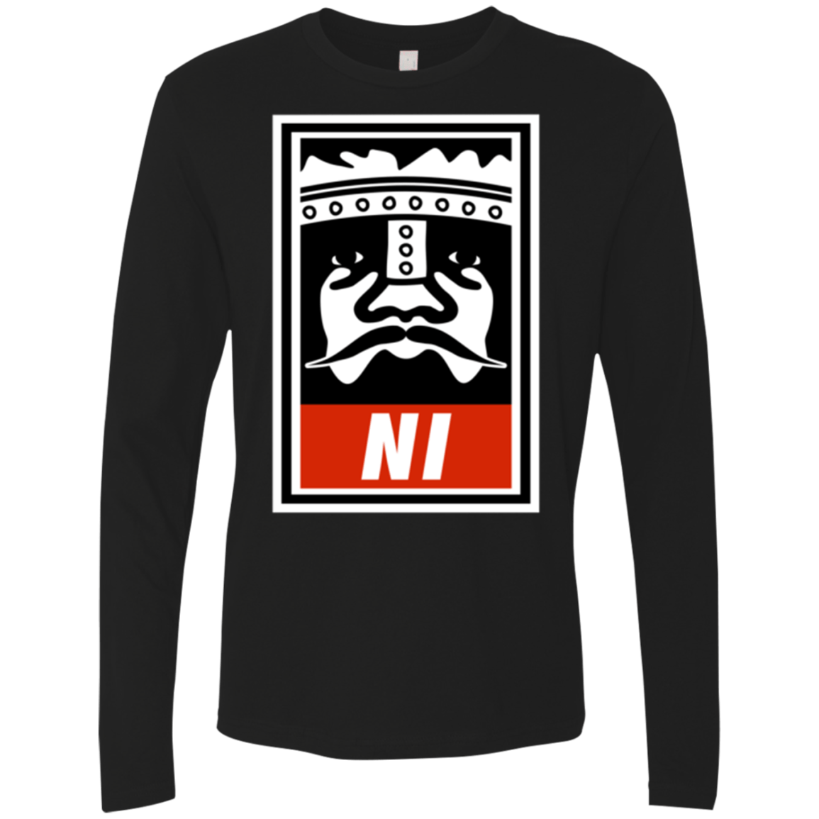 T-Shirts Black / Small Niid to Obey Men's Premium Long Sleeve