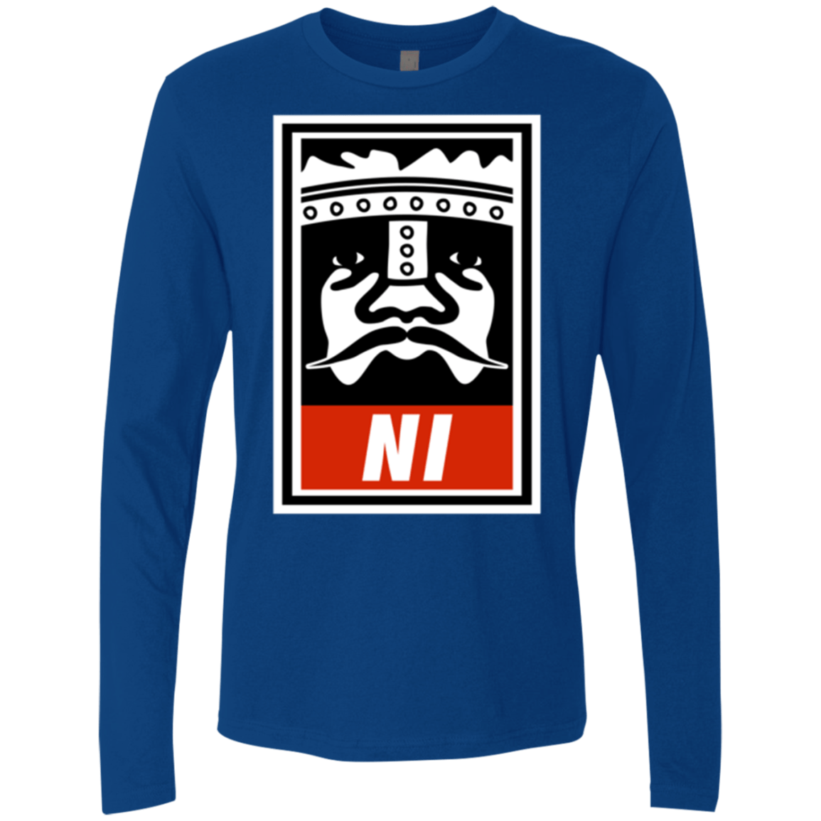 T-Shirts Royal / Small Niid to Obey Men's Premium Long Sleeve