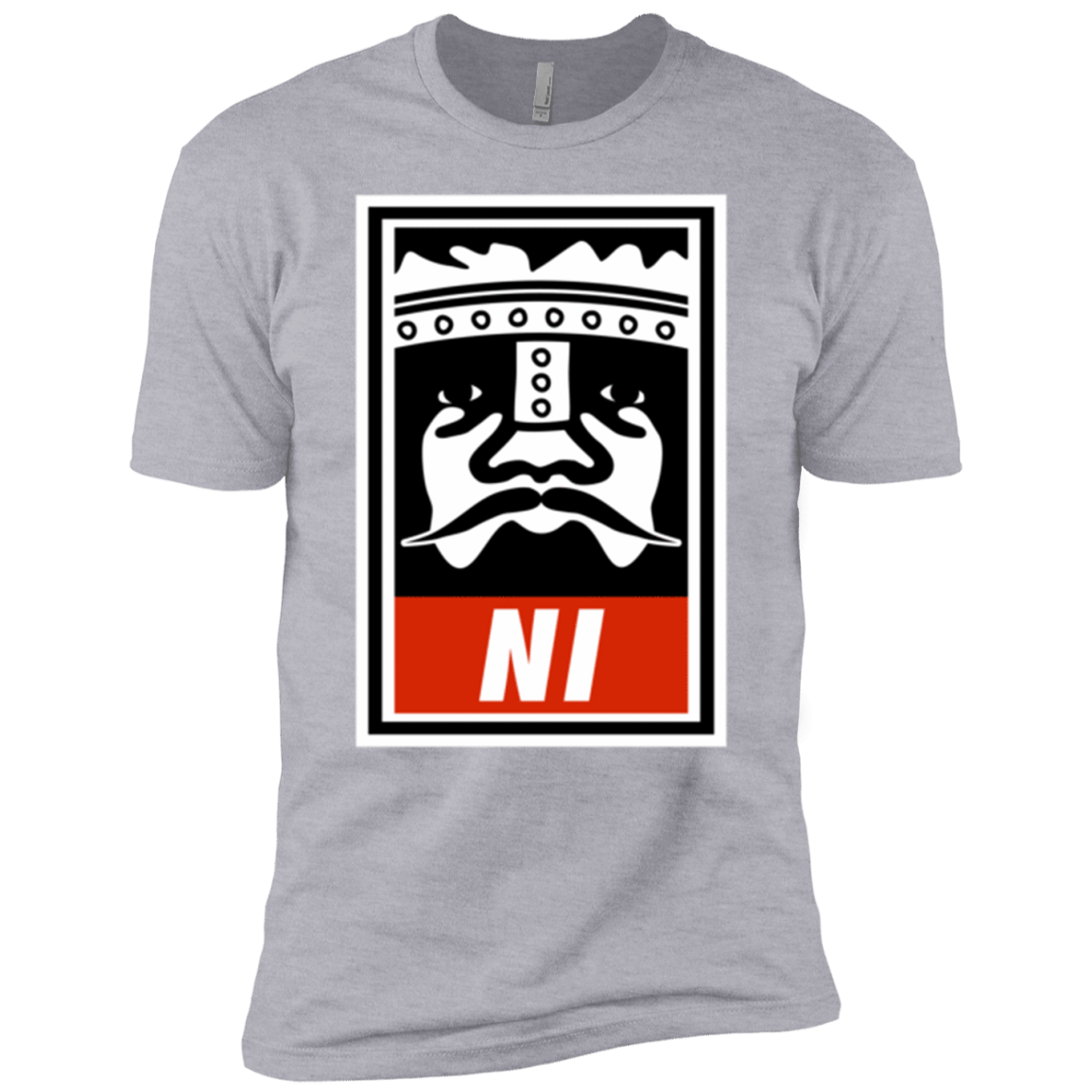 T-Shirts Heather Grey / X-Small Niid to Obey Men's Premium T-Shirt