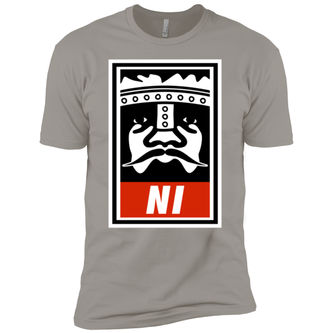 T-Shirts Light Grey / X-Small Niid to Obey Men's Premium T-Shirt