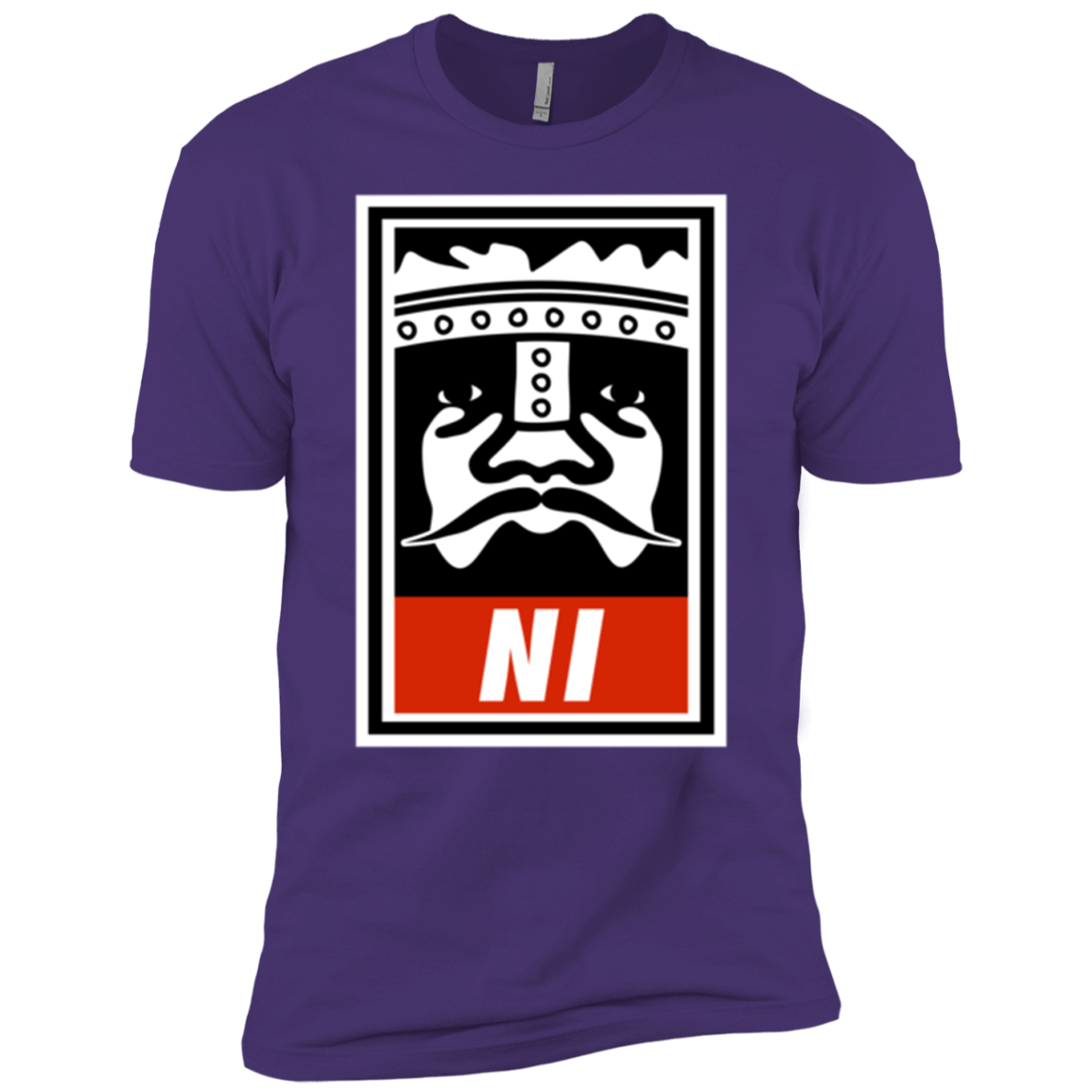 T-Shirts Purple / X-Small Niid to Obey Men's Premium T-Shirt