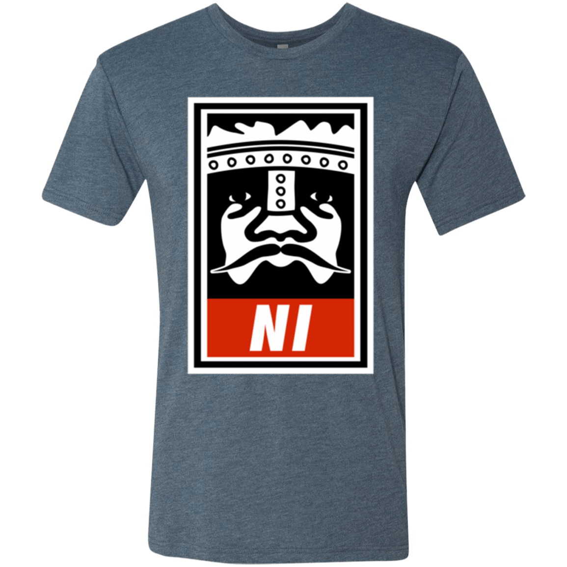 T-Shirts Indigo / Small Niid to Obey Men's Triblend T-Shirt