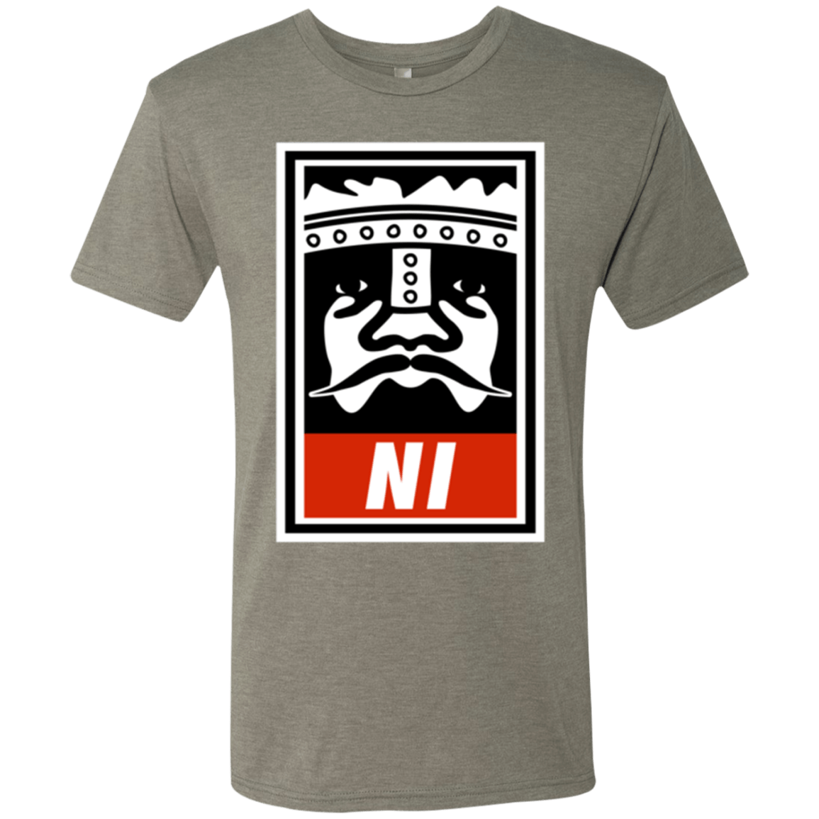 T-Shirts Venetian Grey / Small Niid to Obey Men's Triblend T-Shirt