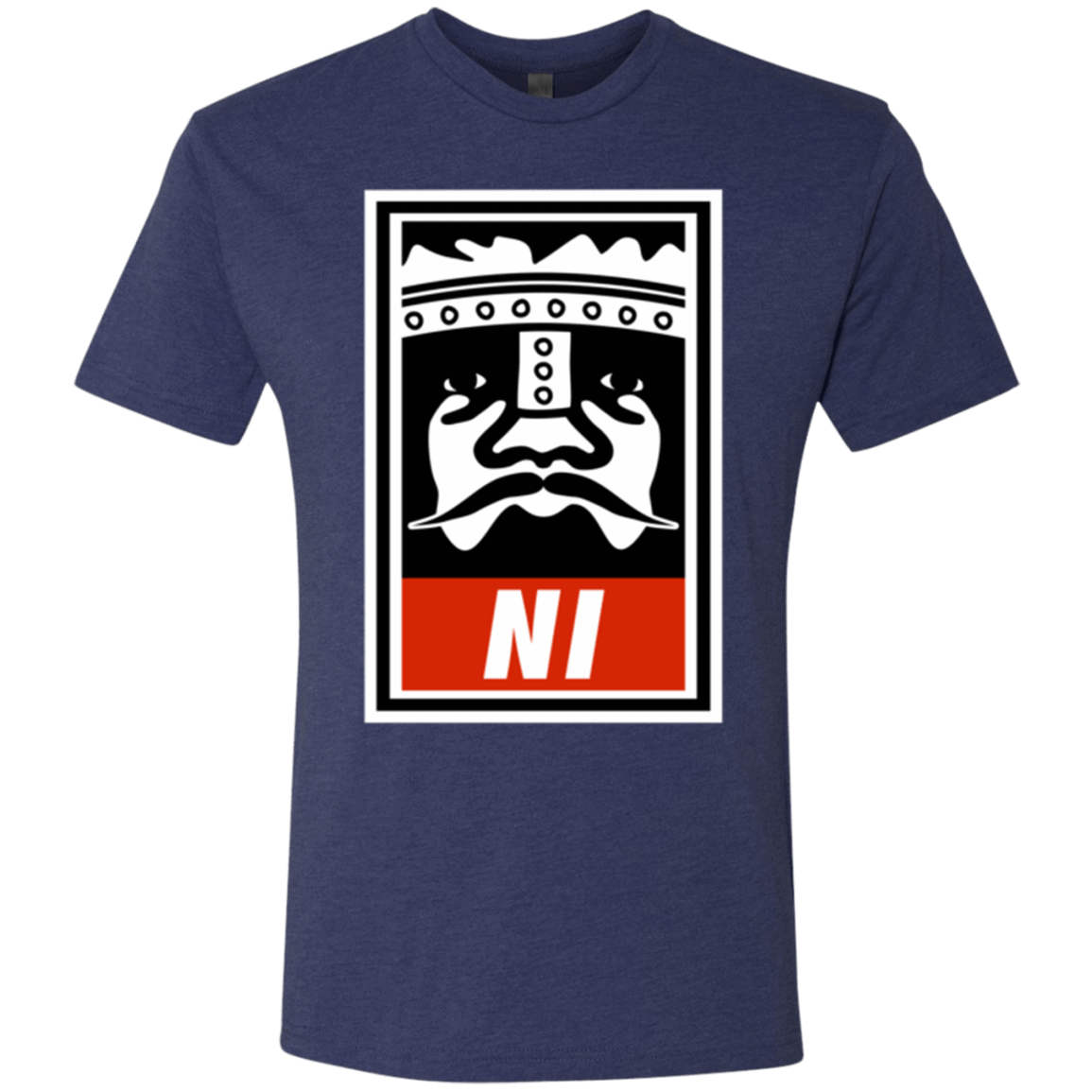 T-Shirts Vintage Navy / Small Niid to Obey Men's Triblend T-Shirt
