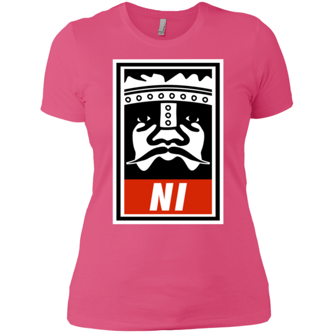 T-Shirts Hot Pink / X-Small Niid to Obey Women's Premium T-Shirt