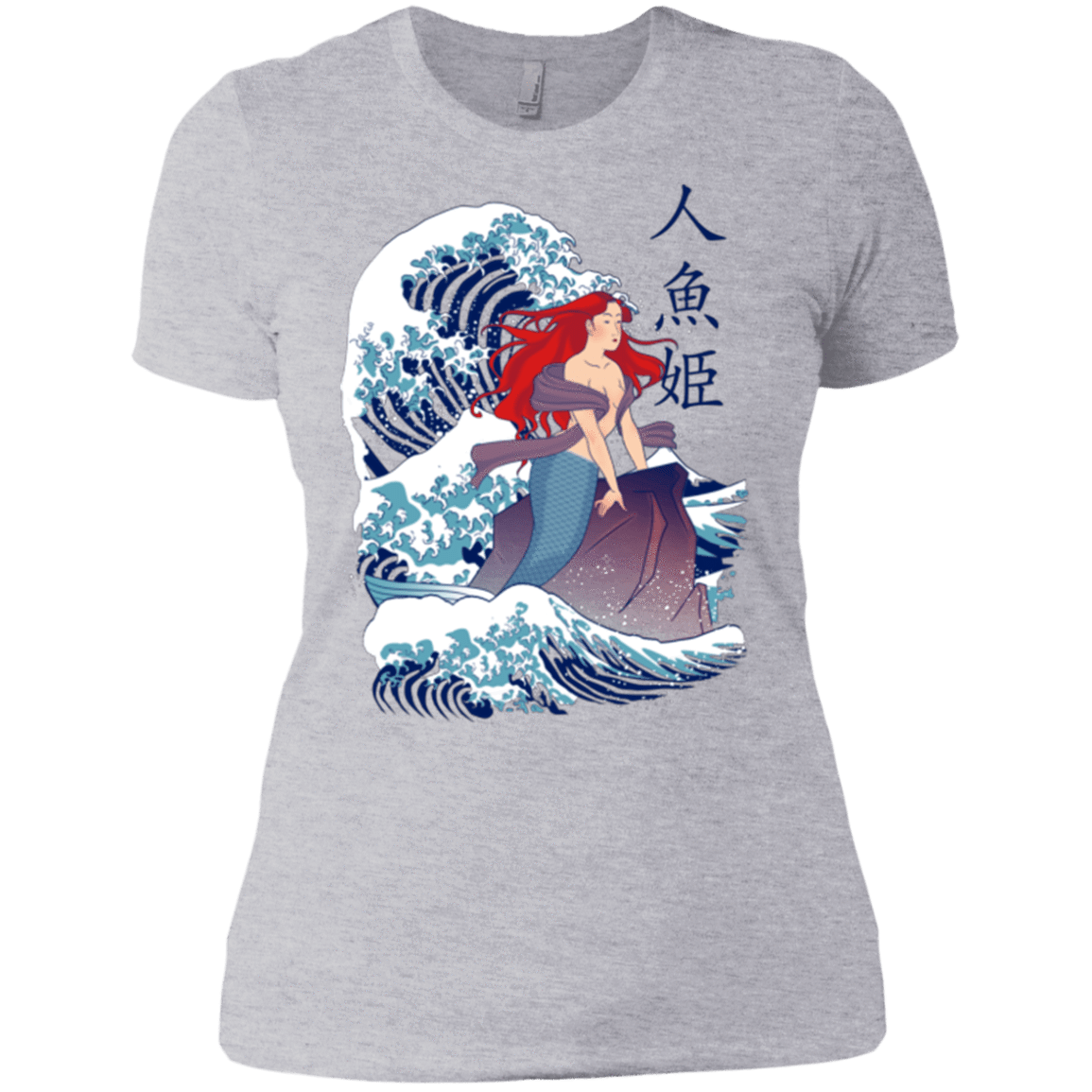 T-Shirts Heather Grey / X-Small Ningyo Hime Women's Premium T-Shirt