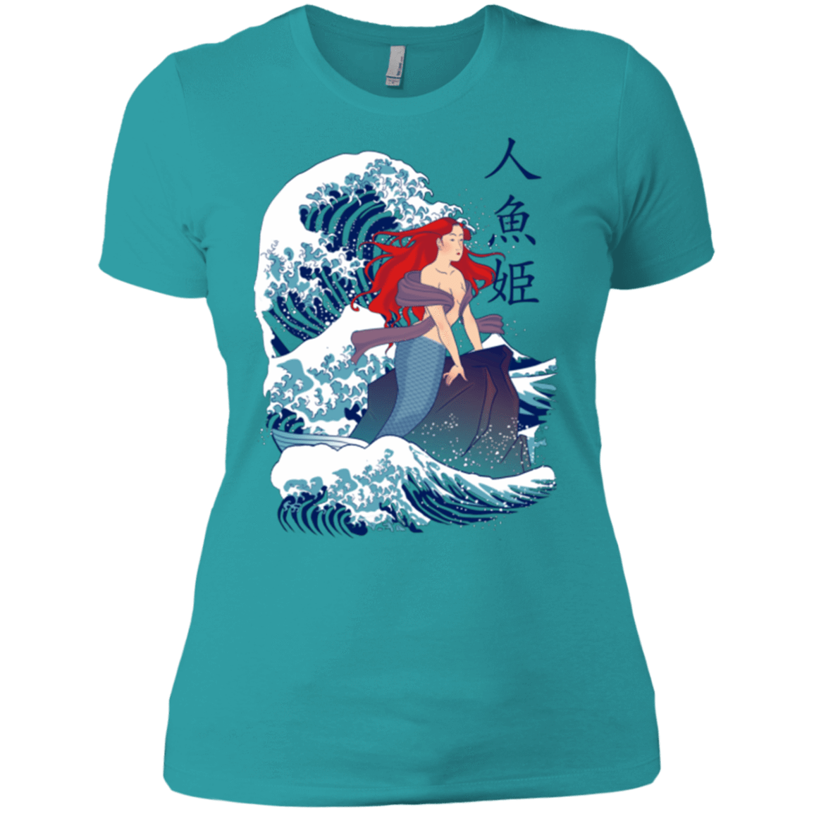 T-Shirts Tahiti Blue / X-Small Ningyo Hime Women's Premium T-Shirt