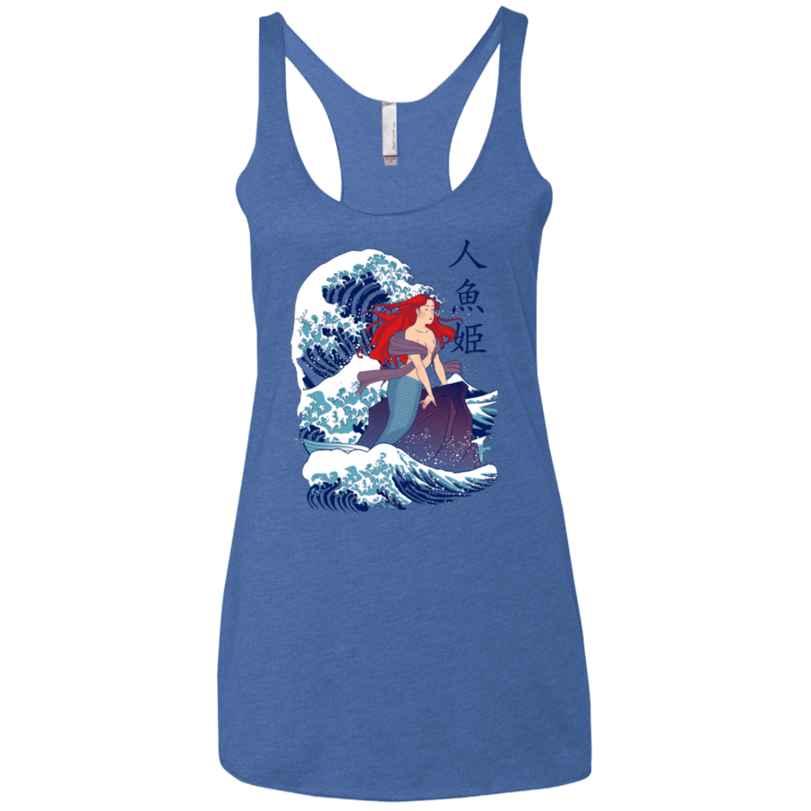T-Shirts Vintage Royal / X-Small Ningyo Hime Women's Triblend Racerback Tank