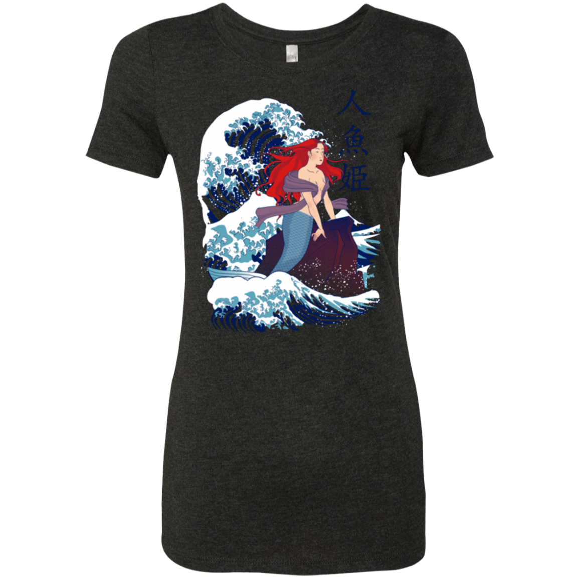 T-Shirts Vintage Black / Small Ningyo Hime Women's Triblend T-Shirt