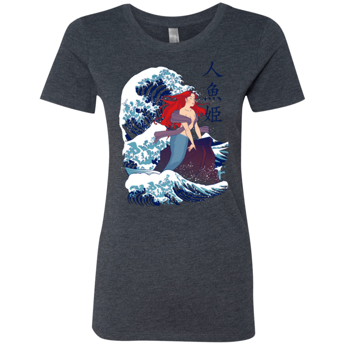 T-Shirts Vintage Navy / Small Ningyo Hime Women's Triblend T-Shirt