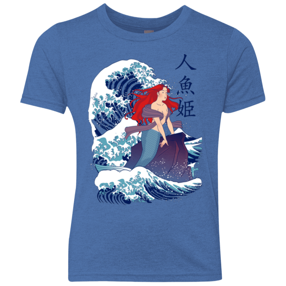 T-Shirts Vintage Royal / YXS Ningyo Hime Youth Triblend T-Shirt