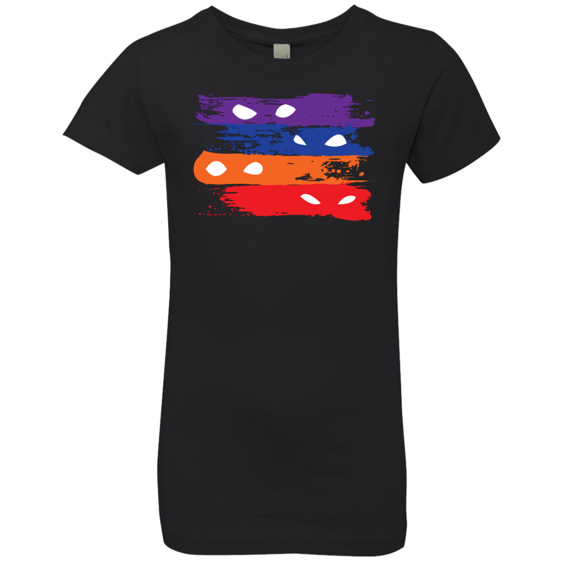 T-Shirts Black / YXS Ninja Flag Girls Premium T-Shirt