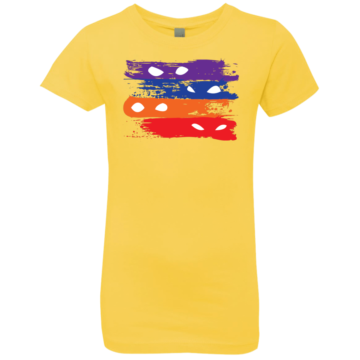 T-Shirts Vibrant Yellow / YXS Ninja Flag Girls Premium T-Shirt
