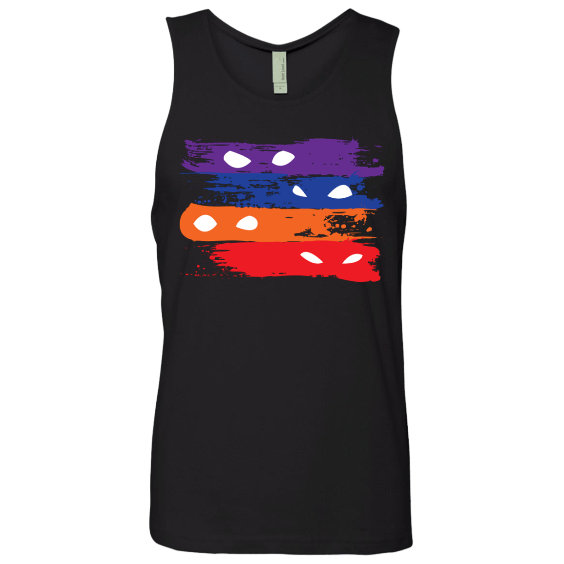 T-Shirts Black / S Ninja Flag Men's Premium Tank Top