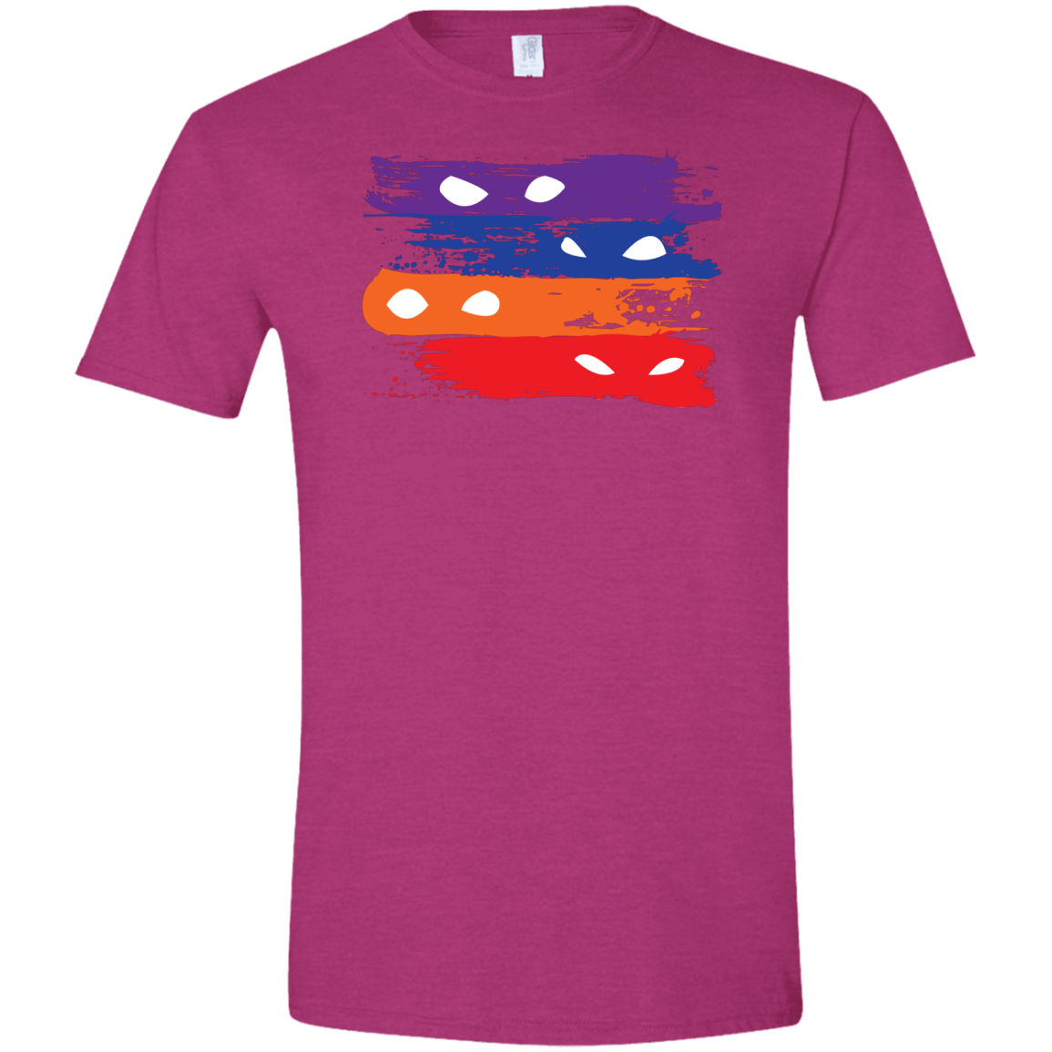 T-Shirts Antique Heliconia / S Ninja Flag Men's Semi-Fitted Softstyle