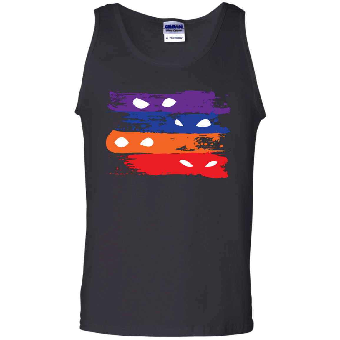 T-Shirts Black / S Ninja Flag Men's Tank Top