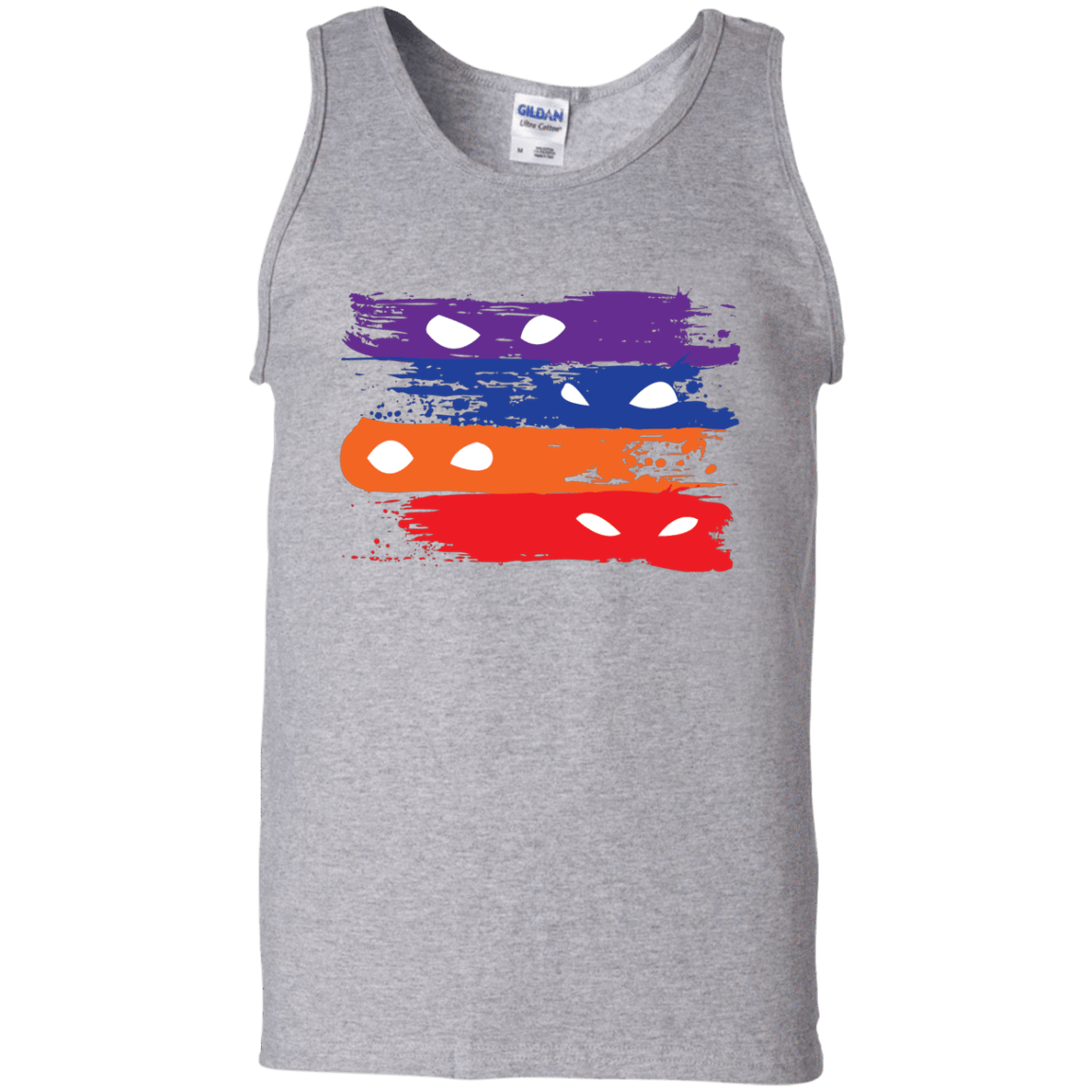 T-Shirts Sport Grey / S Ninja Flag Men's Tank Top