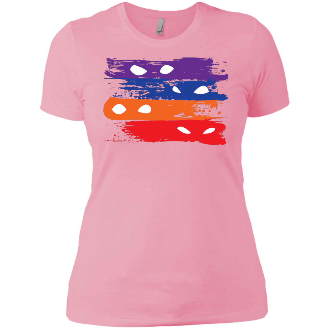 T-Shirts Light Pink / X-Small Ninja Flag Women's Premium T-Shirt