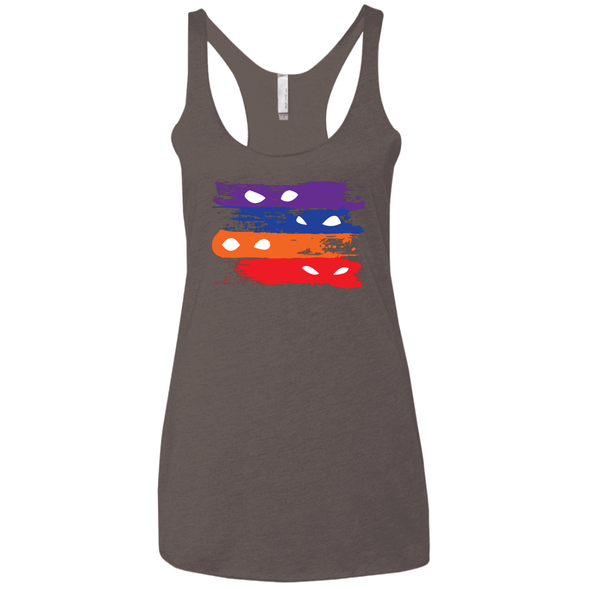 Ninja Flag Women's Triblend Racerback Tank