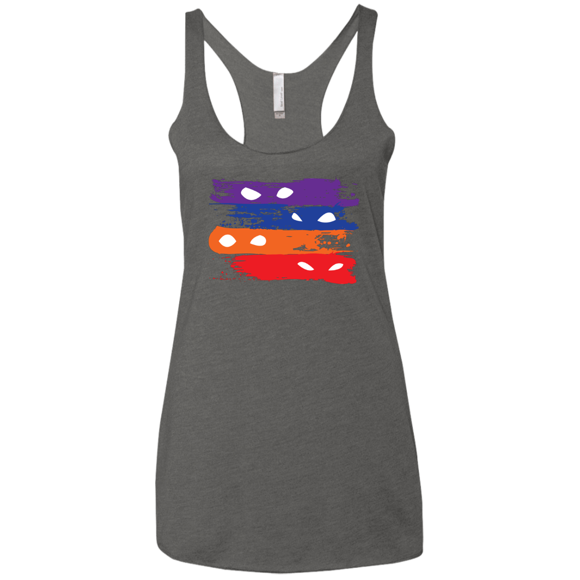 Ninja Flag Women's Triblend Racerback Tank