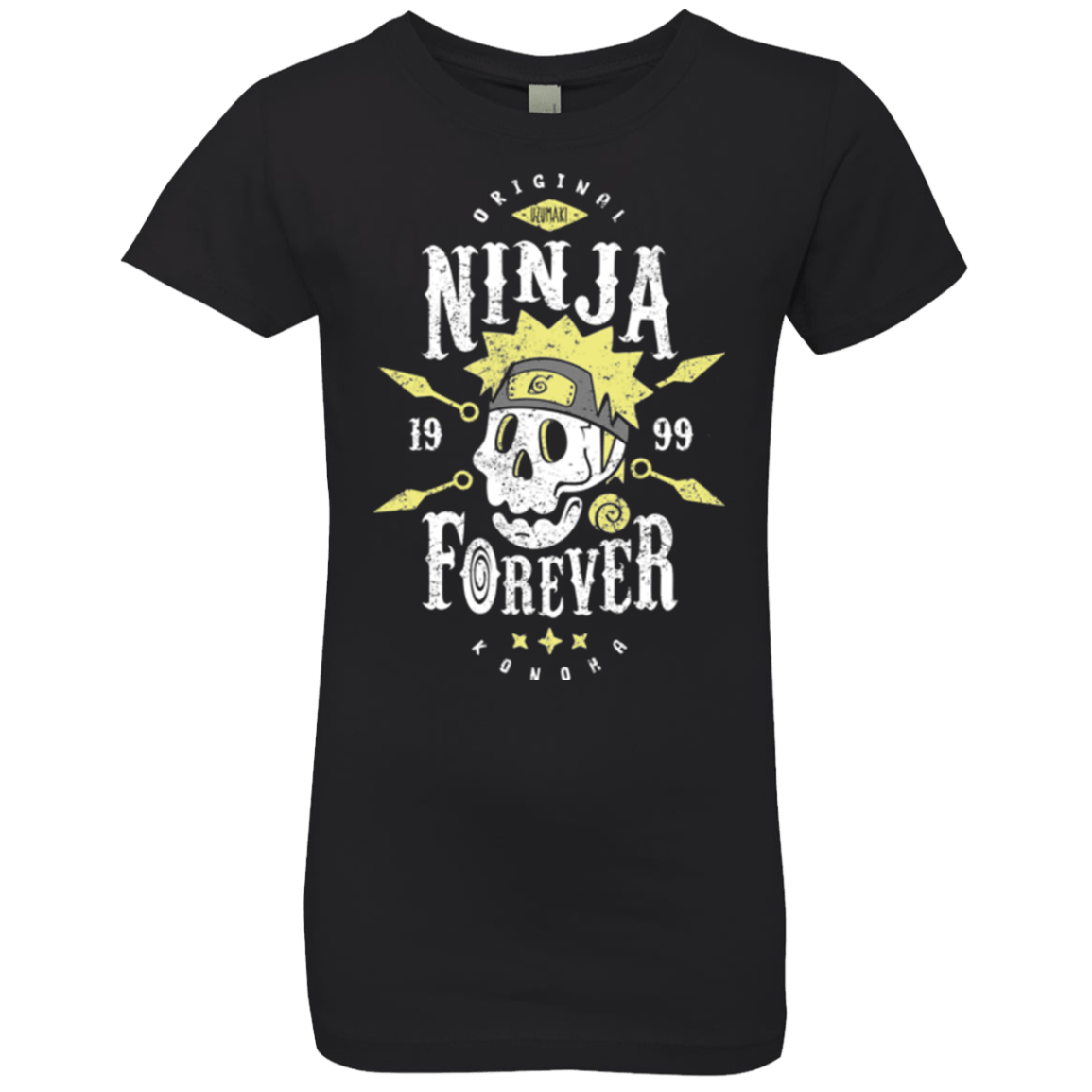 T-Shirts Black / YXS Ninja Forever Girls Premium T-Shirt