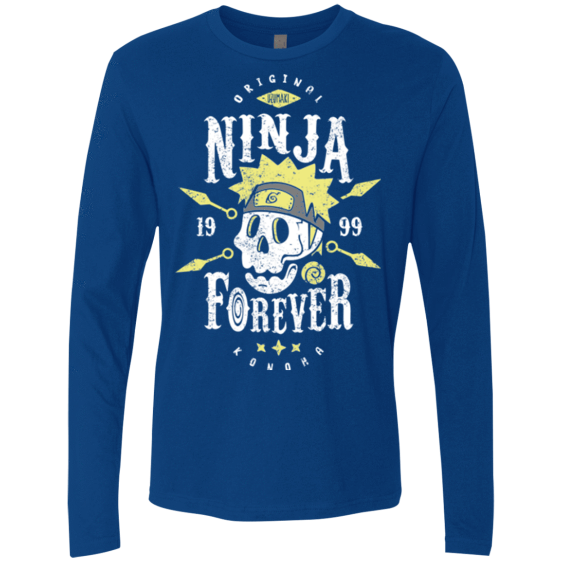 T-Shirts Royal / Small Ninja Forever Men's Premium Long Sleeve