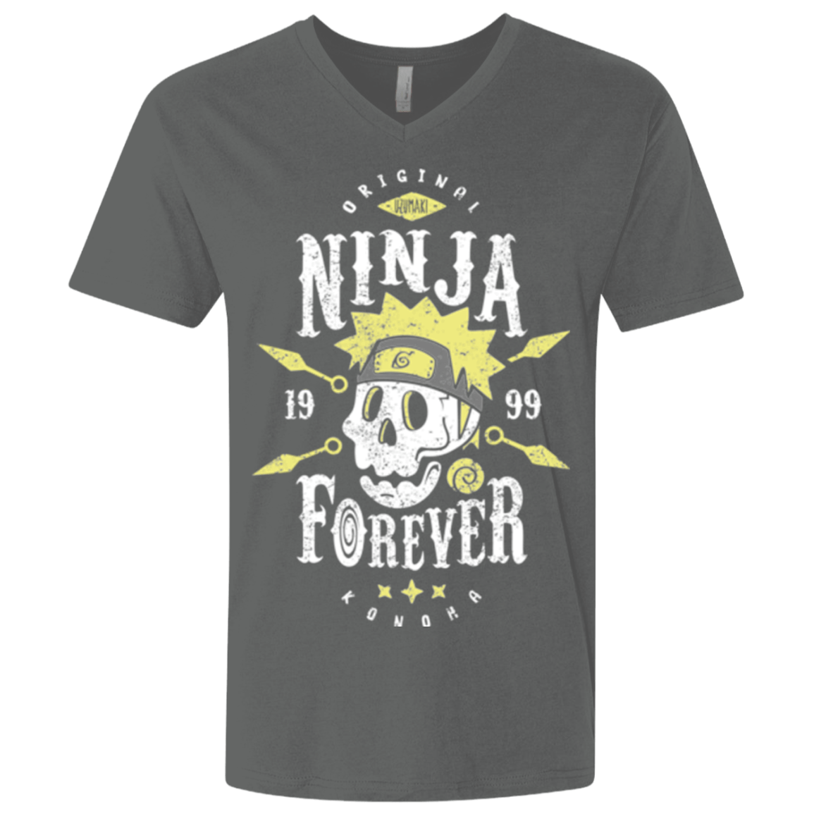 T-Shirts Heavy Metal / X-Small Ninja Forever Men's Premium V-Neck