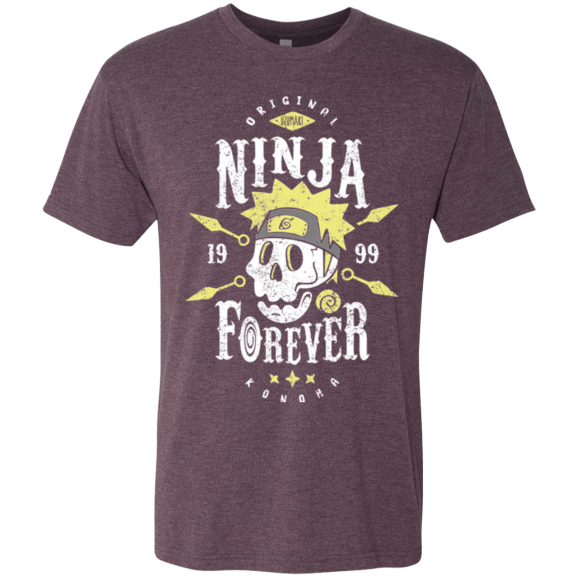 T-Shirts Vintage Purple / Small Ninja Forever Men's Triblend T-Shirt