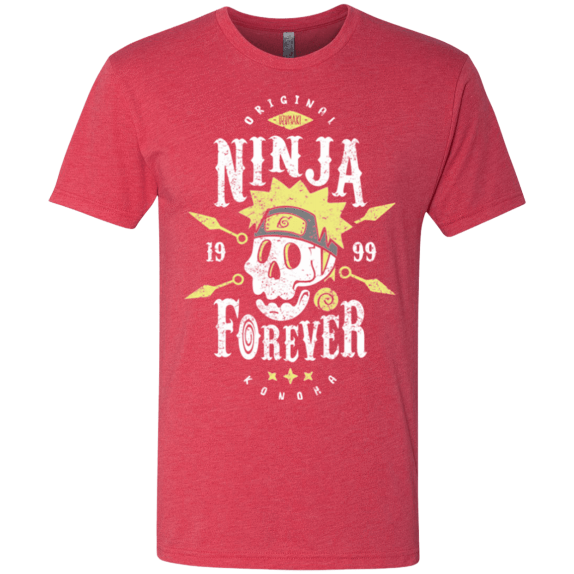 T-Shirts Vintage Red / Small Ninja Forever Men's Triblend T-Shirt