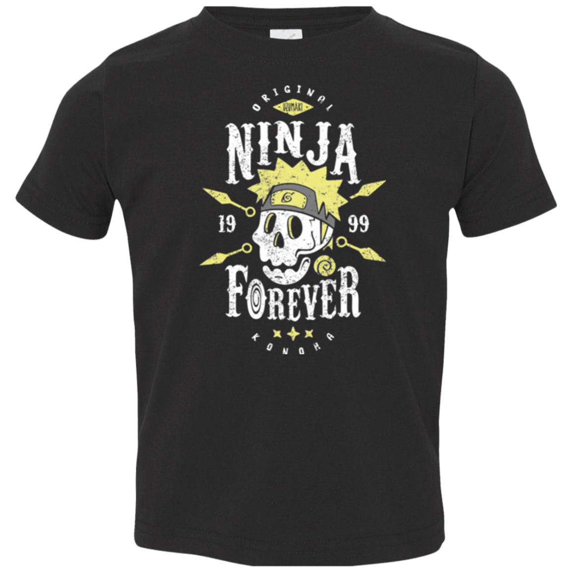 T-Shirts Black / 2T Ninja Forever Toddler Premium T-Shirt