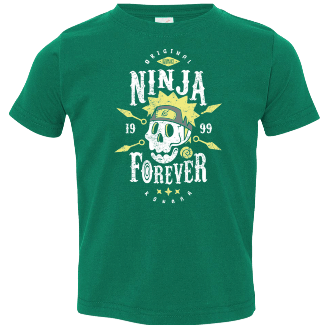 T-Shirts Kelly / 2T Ninja Forever Toddler Premium T-Shirt