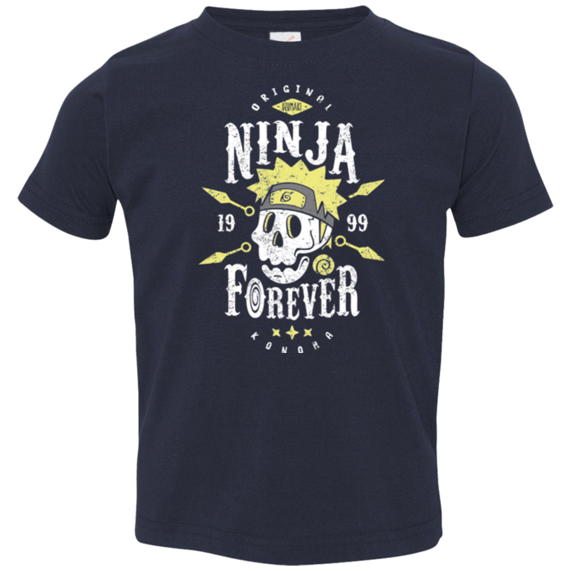 T-Shirts Navy / 2T Ninja Forever Toddler Premium T-Shirt