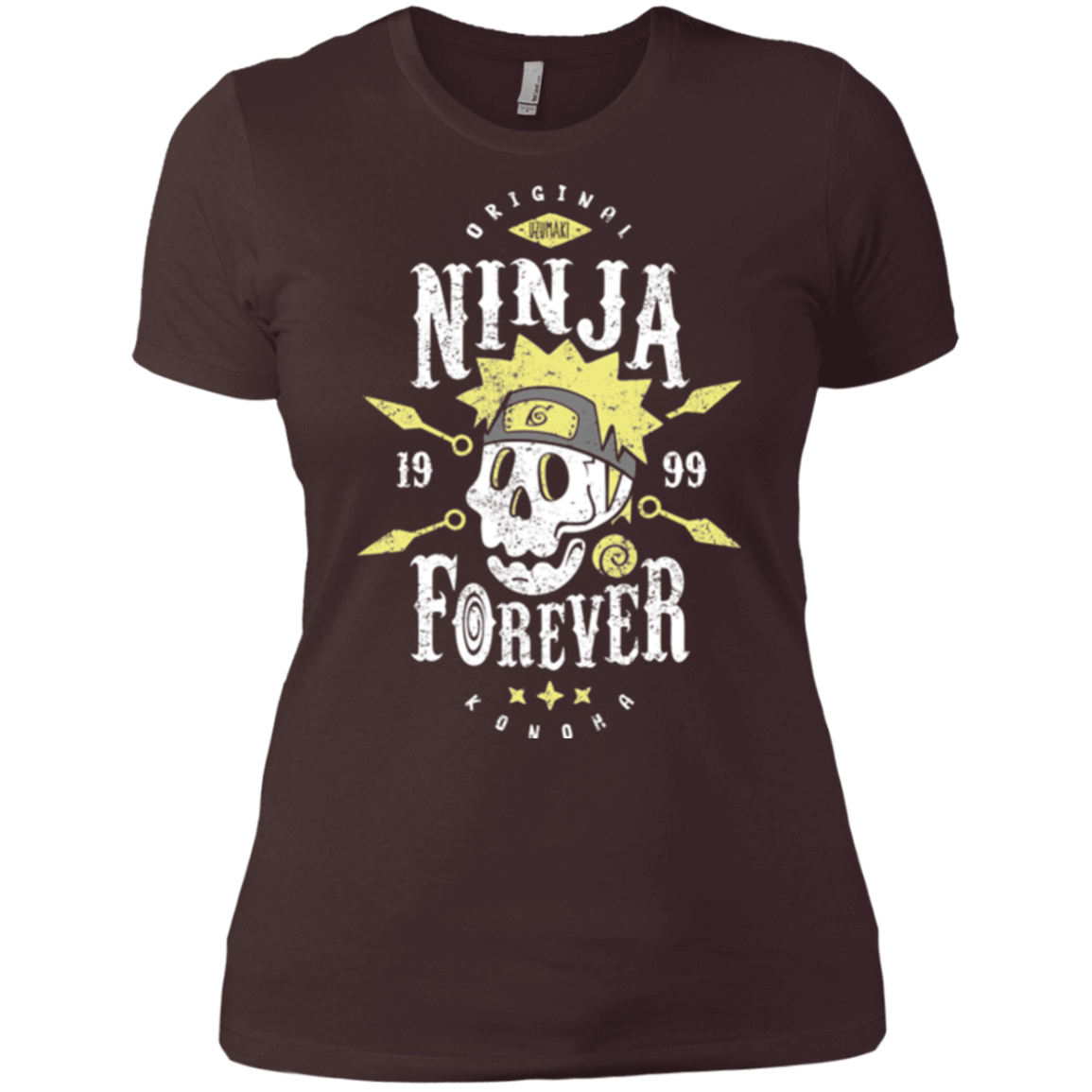 T-Shirts Dark Chocolate / X-Small Ninja Forever Women's Premium T-Shirt