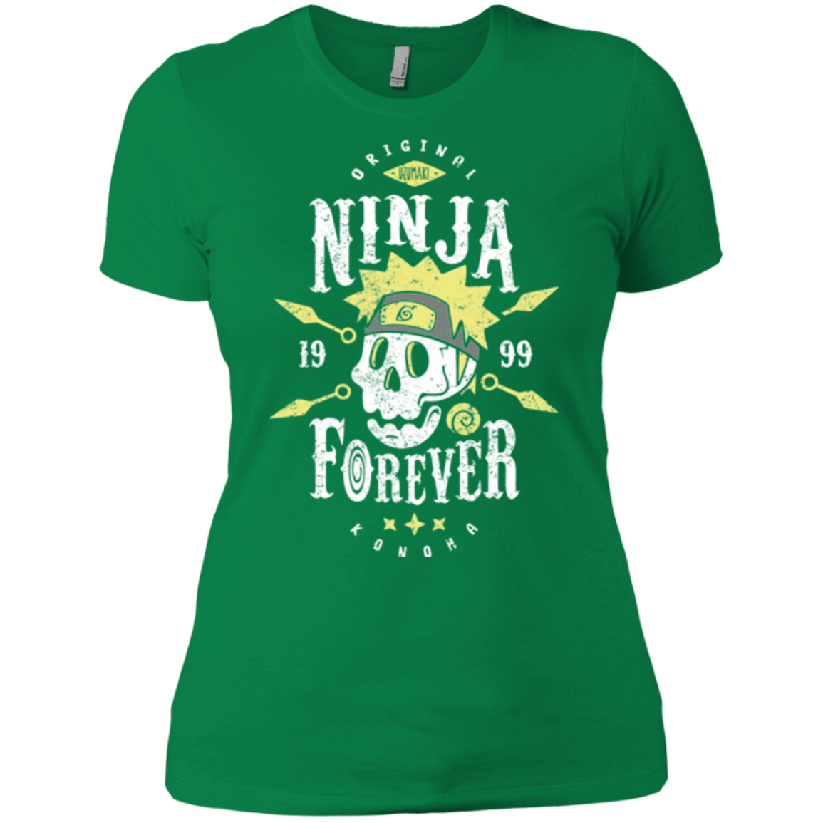 T-Shirts Kelly Green / X-Small Ninja Forever Women's Premium T-Shirt