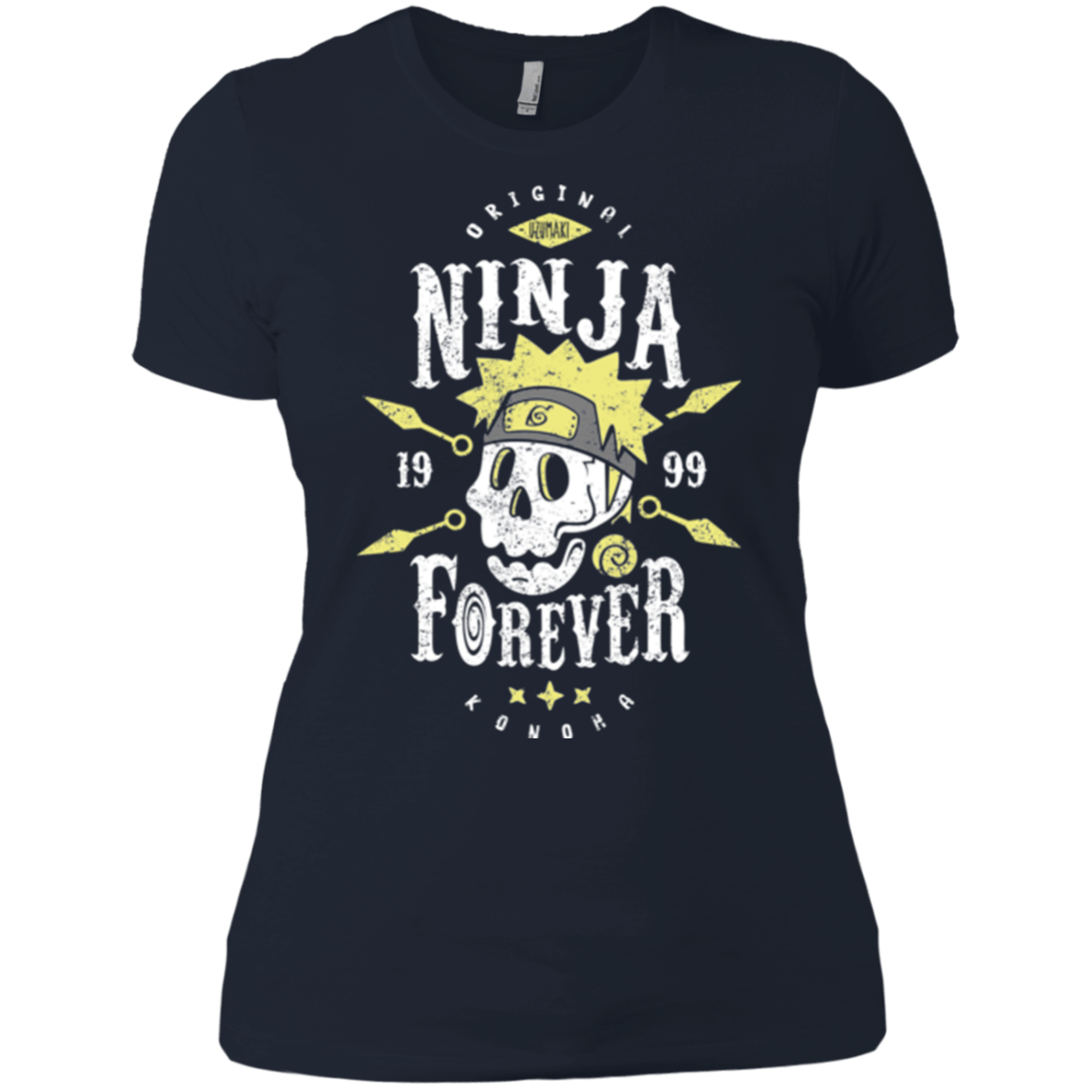 T-Shirts Midnight Navy / X-Small Ninja Forever Women's Premium T-Shirt