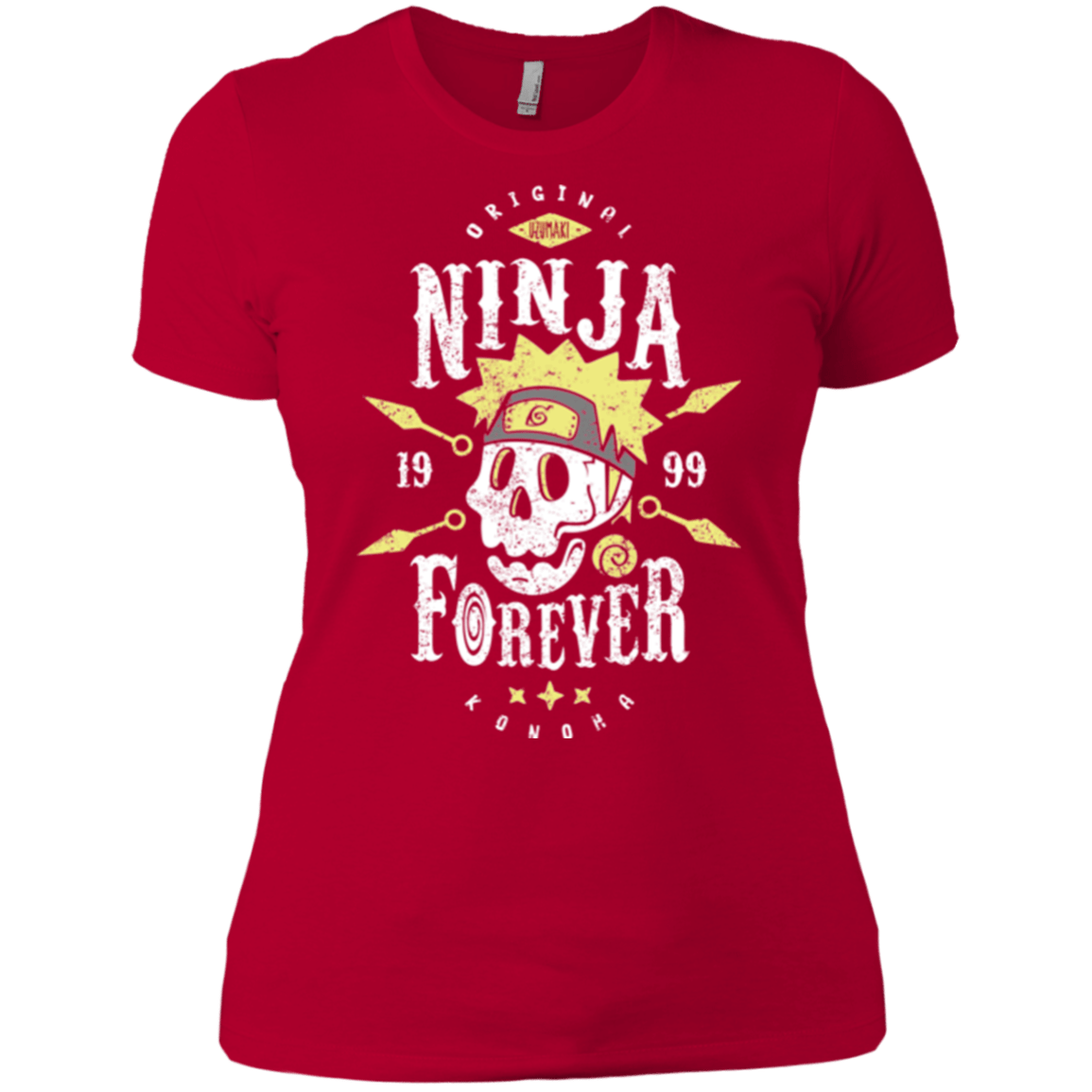 T-Shirts Red / X-Small Ninja Forever Women's Premium T-Shirt