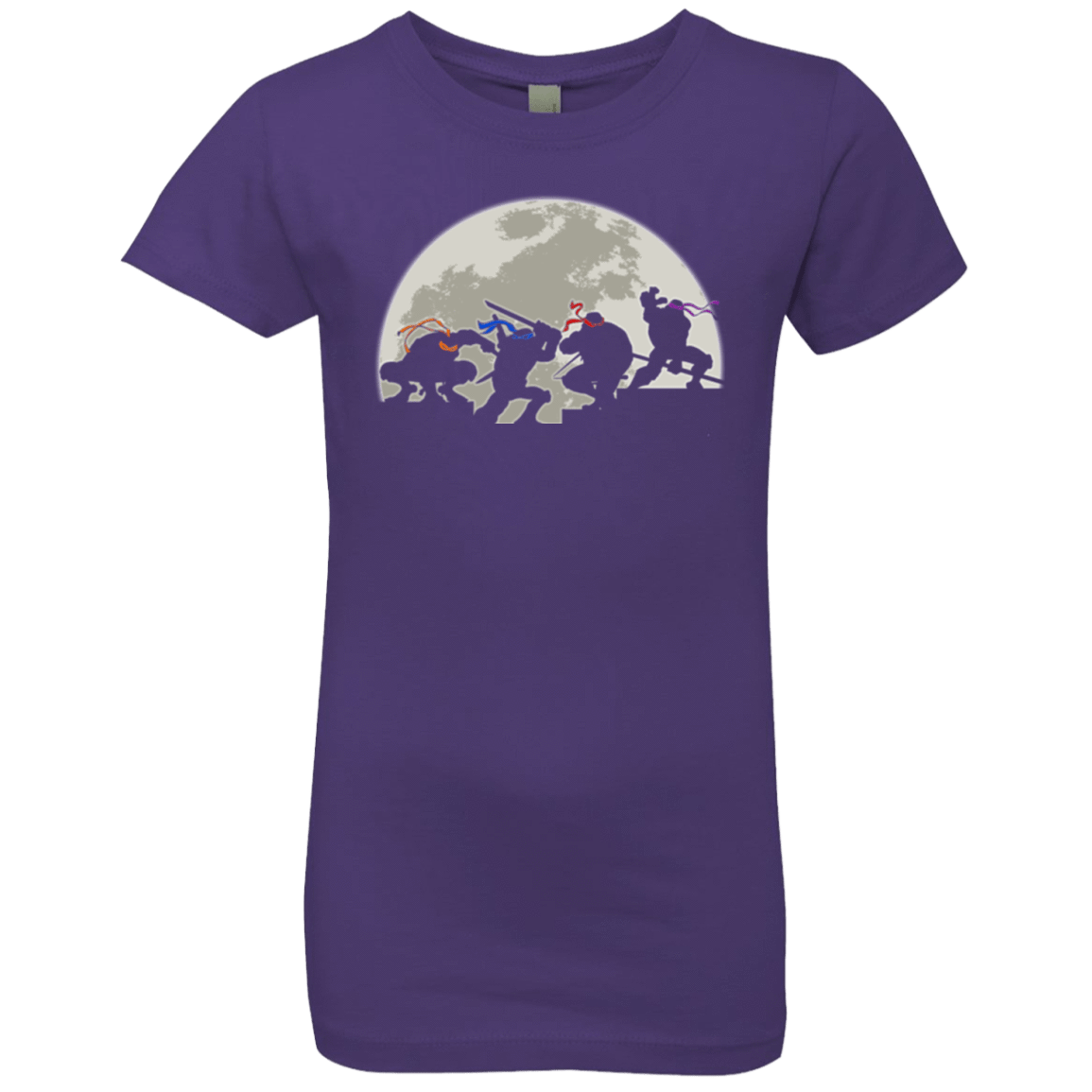 T-Shirts Purple Rush / YXS Ninja Girls Premium T-Shirt