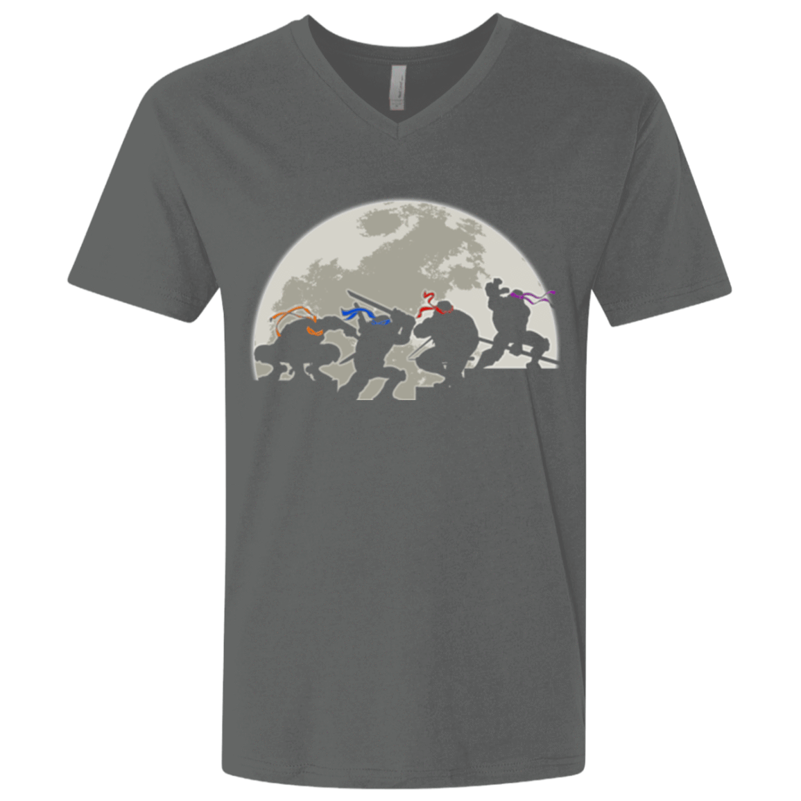 T-Shirts Heavy Metal / X-Small Ninja Men's Premium V-Neck