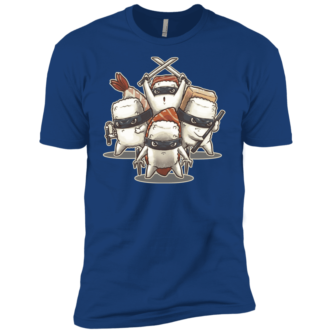 T-Shirts Royal / X-Small Ninja Sushi Men's Premium T-Shirt