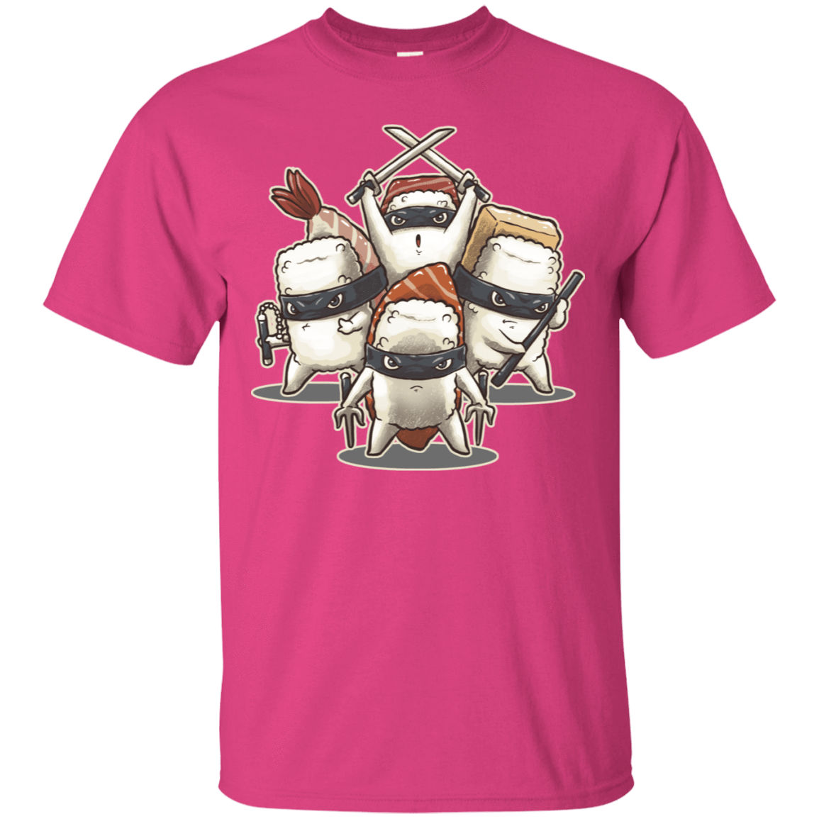 T-Shirts Heliconia / S Ninja Sushi T-Shirt