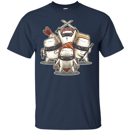 T-Shirts Navy / S Ninja Sushi T-Shirt