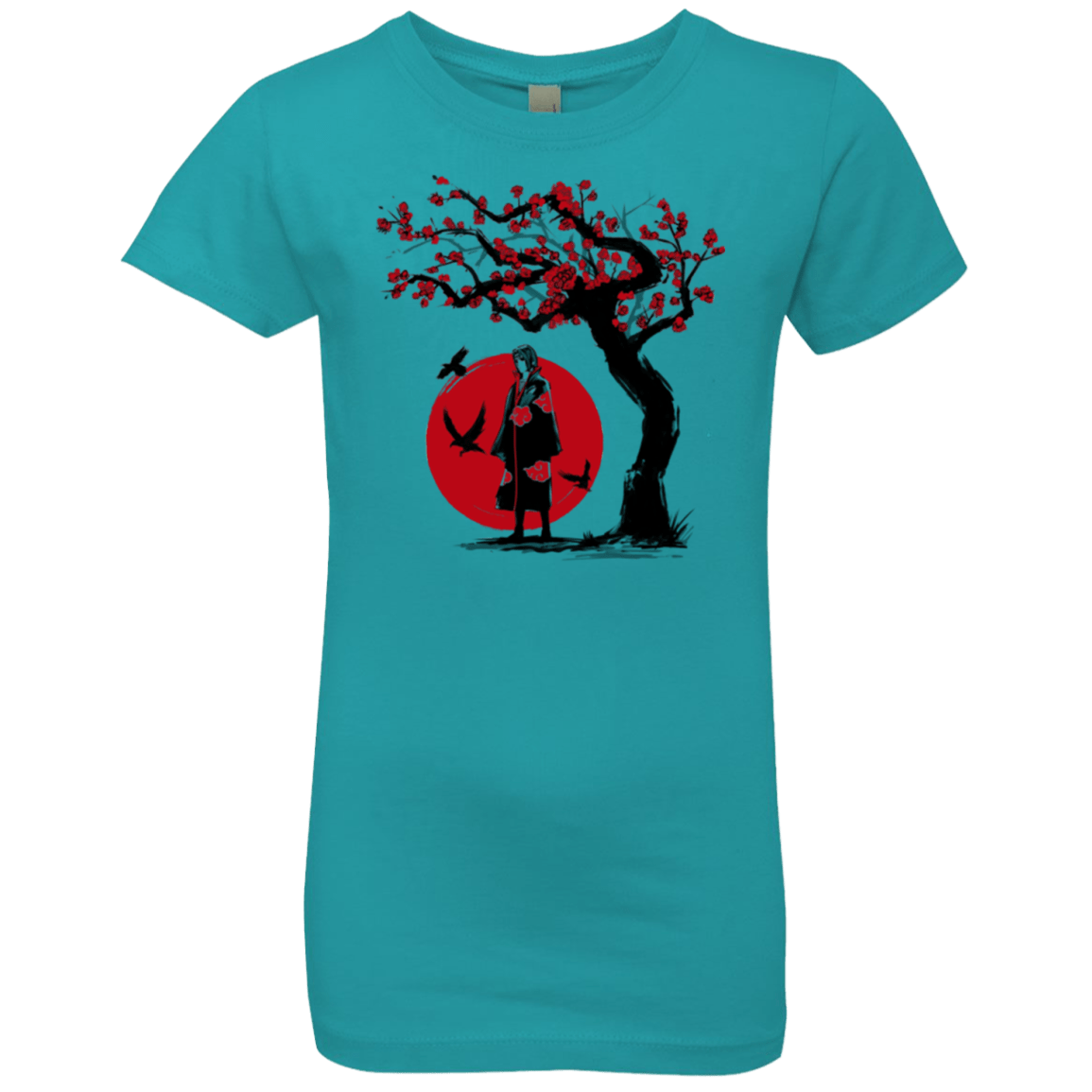 T-Shirts Tahiti Blue / YXS Ninja under the sun Girls Premium T-Shirt