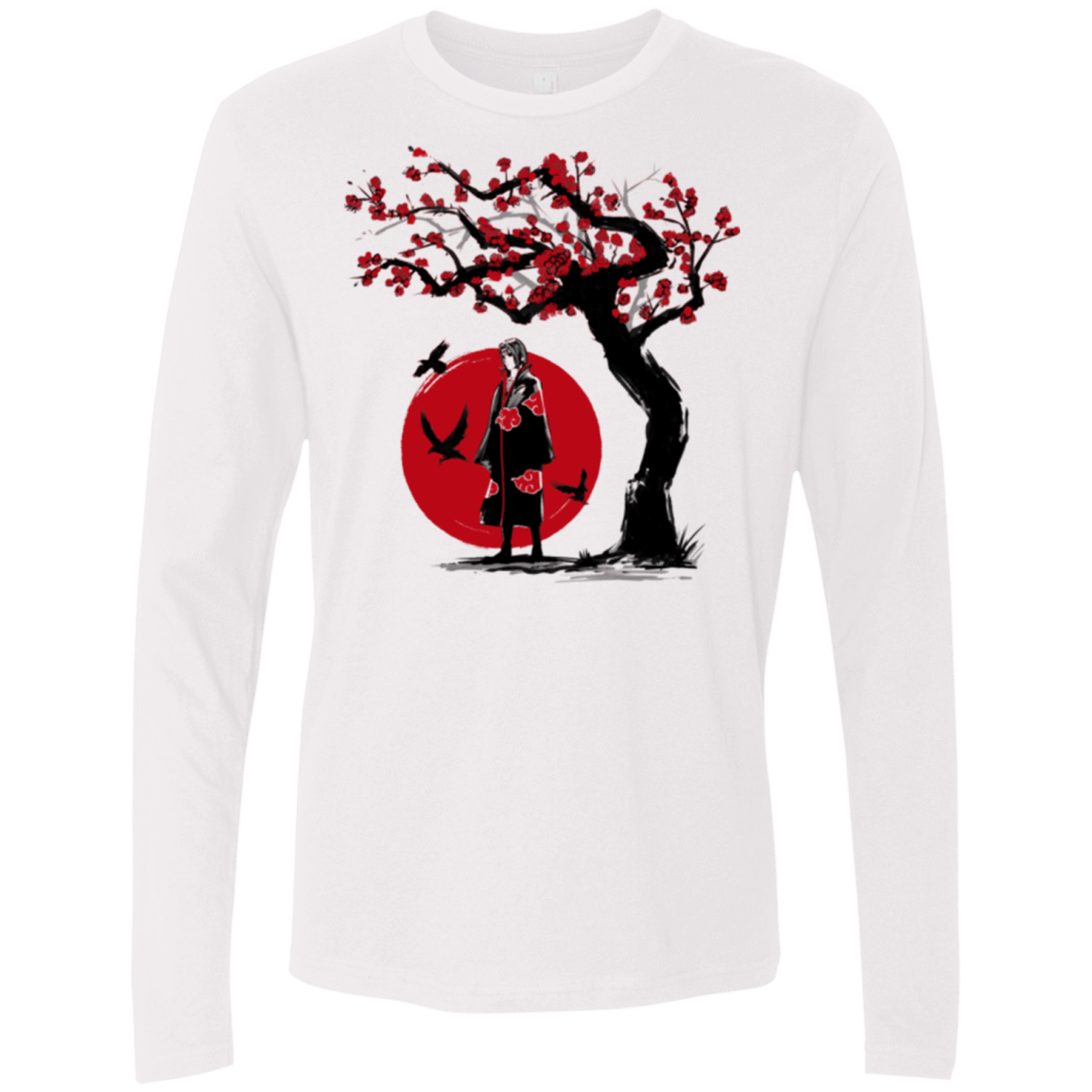 T-Shirts White / Small Ninja under the sun Men's Premium Long Sleeve